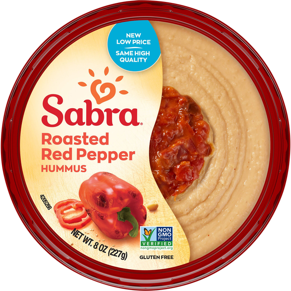 Sabra Roasted Red Pepper Hummus