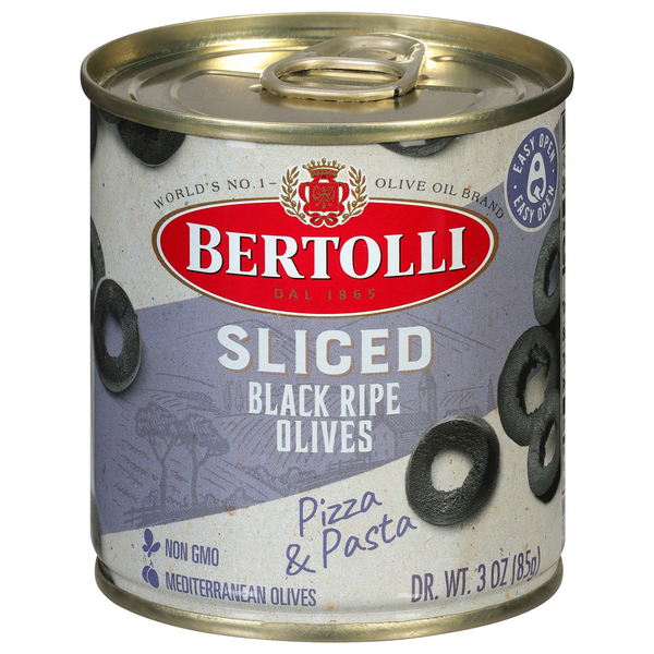 Bertolli Sliced Ripe Black Olives