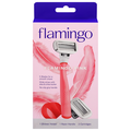 Flamingo Women's Razor 5 Blade Shaving Kit Flaming Pink