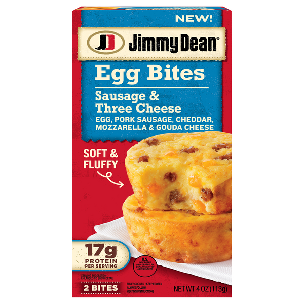 Save on Jimmy Dean Egg Bites Sausage & Three Cheese 2 ct Order Online