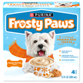 Purina Frosty Paws Peanut Butter Flavor Frozen Dog Treats - 4 ct