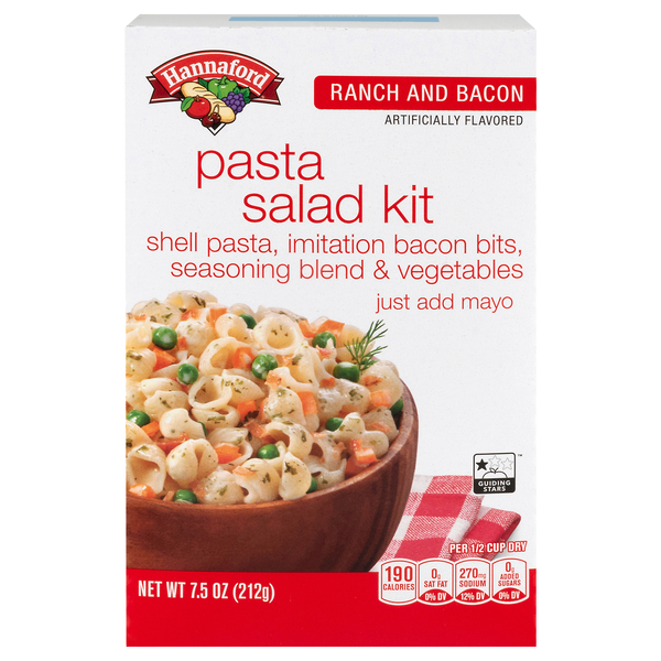 Hannaford Ranch and Bacon Pasta Salad Kit