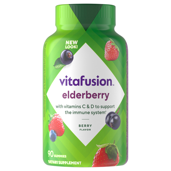 vitafusion Adult Gummies Elderberry