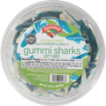 Hannaford Blue Raspberry & Vanilla Gummi Sharks Candy