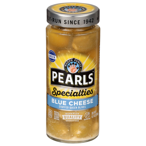 Pearls Specialties Blue Cheese Stuffed Queen Olives