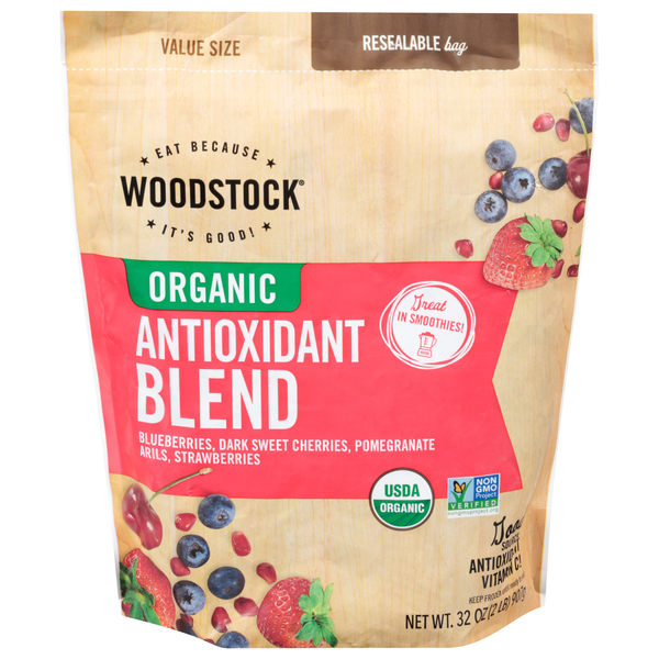 Woodstock Organic Antioxidant Blend Value Size Frozen