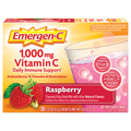 Emergen-C Raspberry Flavor 1000mg Vitamin C Fizzy Drink Mix