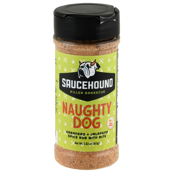 Saucehound Naughty Dog Habanero + Jalapeno Spice Rub