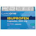 CareOne Ibuprofen Pain Relief 200 mg Mini Capsules Softgels