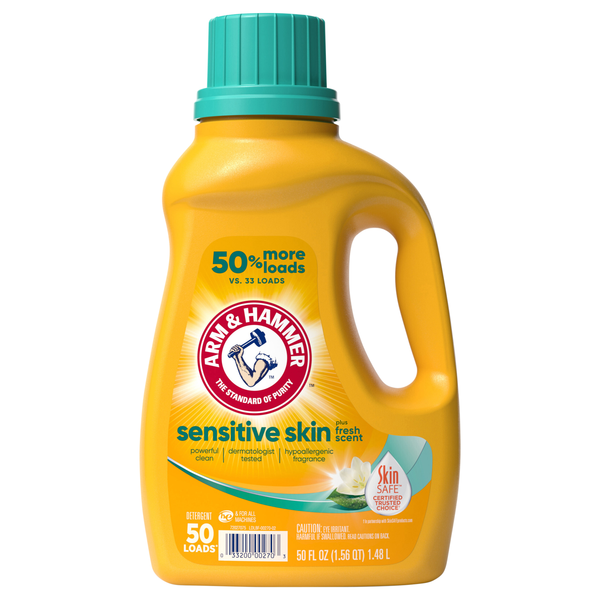 Arm & Hammer Fresh Scent Sensitive Skin Liquid Laundry Detergent