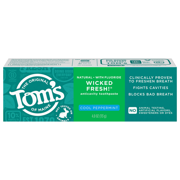 Tom's of Maine Wicked Fresh Cool Peppermint Toothpaste