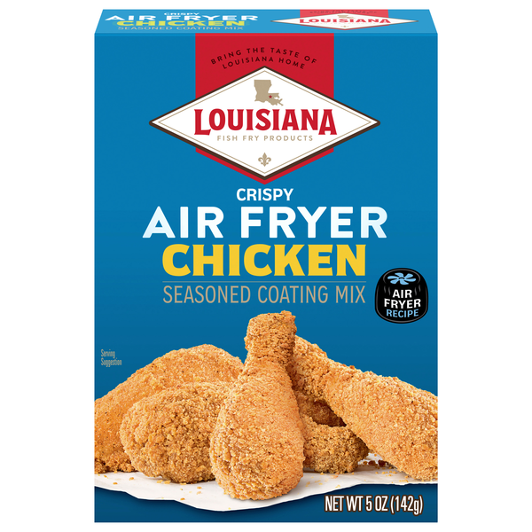 Louisiana Crispy Air Fryer Chicken Seasoned Coating Mix