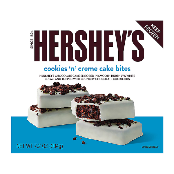 Hershey's Cookies n' Creme Cake Bites Frozen