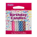 Culpitt Multi-Color Spiral Birthday Candles