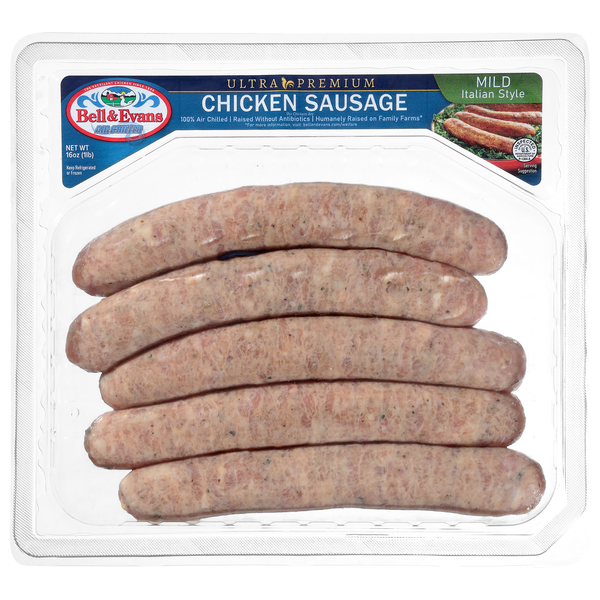 Bell & Evans Mild Italian Style Chicken Sausage - 5 ct