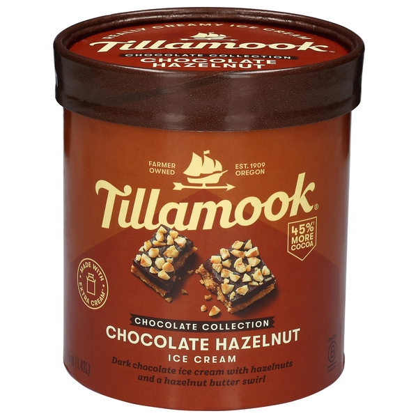 Tillamook Chocolate Hazelnut Ice Cream