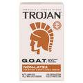 Trojan G.O.A.T. Non-Latex Lubricated Condoms