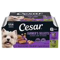 CESAR Classic Loaf Top Sirloin & Chicken Variety Adult Wet Dog Food 12 ct