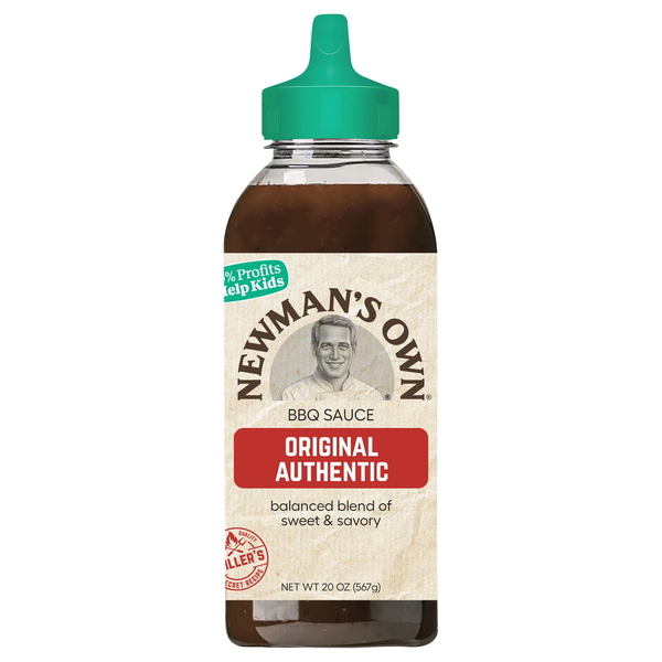 Newman's Own Gluten Free Original Authentic BBQ Sauce