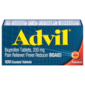 Advil Ibuprofen Pain Relief 200mg Coated Tablets