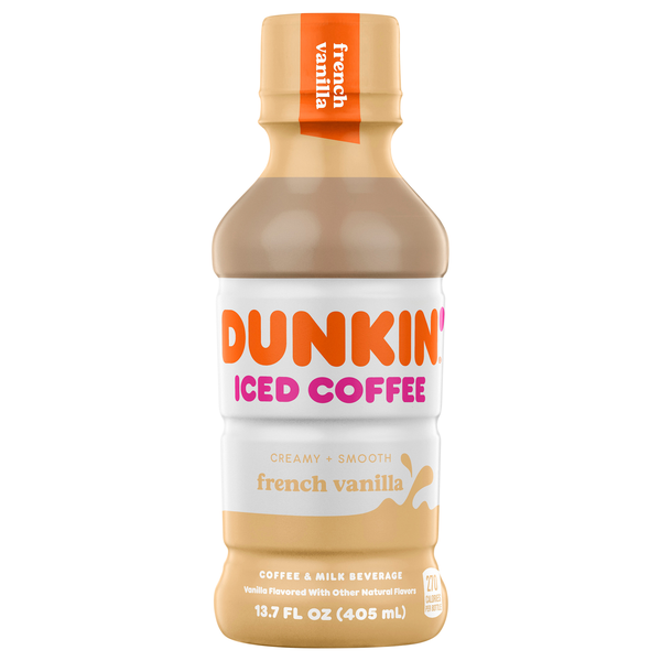 Dunkin' French Vanilla Flavored Iced Coffee & Milk Beverage
