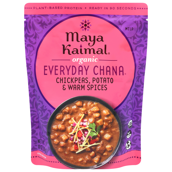 Maya Kaimal Organic Everyday Chana Mild Chickpeas Potato & Warm Spices