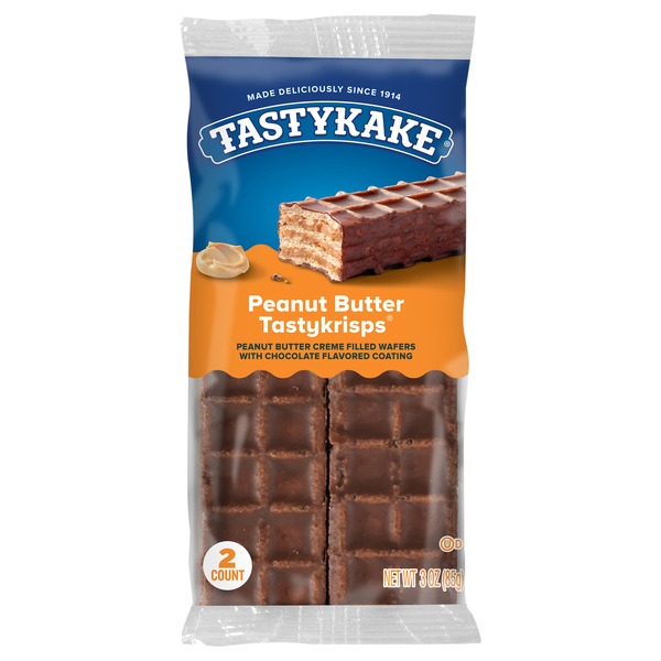Tastykake Peanut Butter Tastykrisps Wafers - 2 ct
