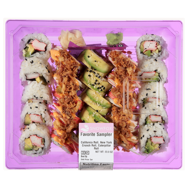 WAGO Favorite Sampler Sushi Roll