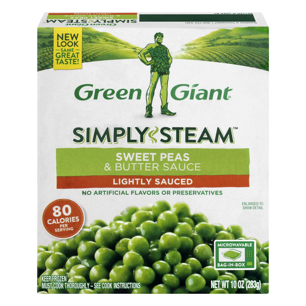 Save On Green Giant Simply Steam Lightly Sauced Sweet Peas Butter Sauce Order Online Delivery Giant