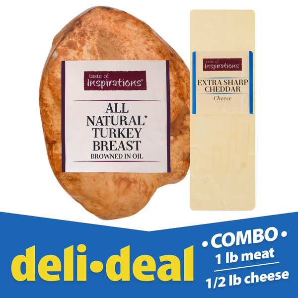Deli Deal All Natural Turkey & Sharp Cheddar Cheese
