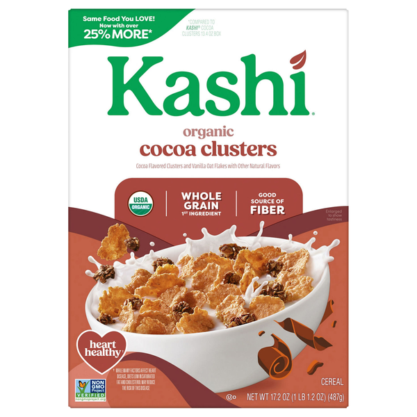 Kashi Organic Cocoa Clusters Cereal