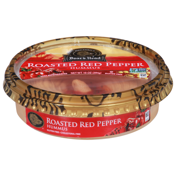 Save on Boar's Head Hummus Roasted Red Pepper Gluten Free Order Online
