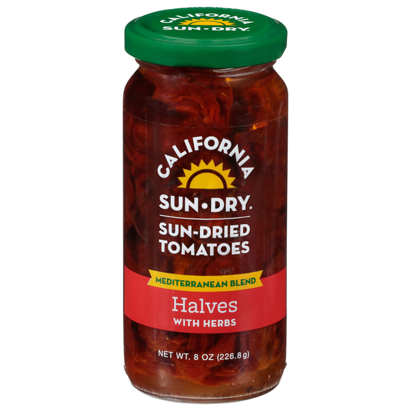 California Sun-Dry Halves Sun-Dried Tomatoes with Herbs