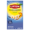 Lipton Caffeine Free Golden Chamomile Tea Bags with Honey & Vanilla
