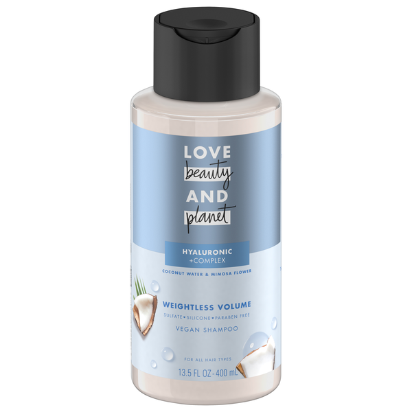 Love Beauty & Planet Weightless Volume Coconut Water Shampoo Vegan