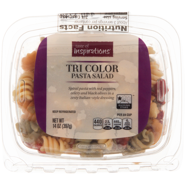 Taste of Inspirations Deli Tri-Color Pasta Salad