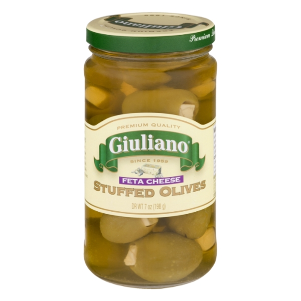 Save on Giuliano Olives Feta Cheese Stuffed Order Online Delivery Giant