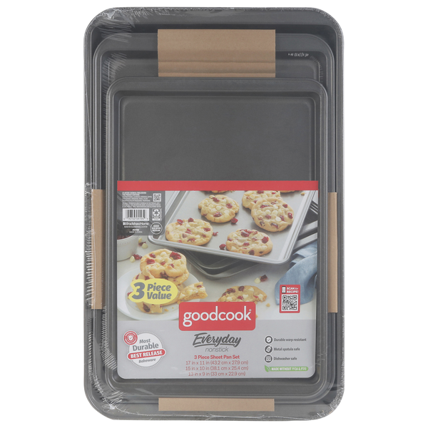 Good Cook Everyday Nonstick Sheet Pan Set