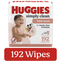 Huggies Simply Clean Fresh Scent Baby Wipes 64 ct ea - 3 pk