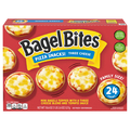 Bagel Bites Three Cheese Mini Pizza Snacks - 24 ct Frozen