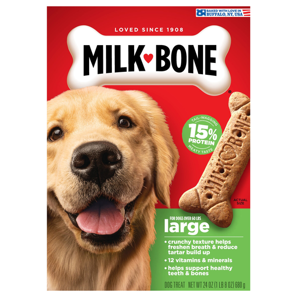 Milk-Bone Original Beef Flavor Large Crunchy Dog Treats