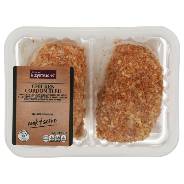 Taste of Inspirations Chicken Cordon Bleu - 2 ct