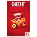 Cheez-It Original Baked Cheese Crackers Packs - 30 ct