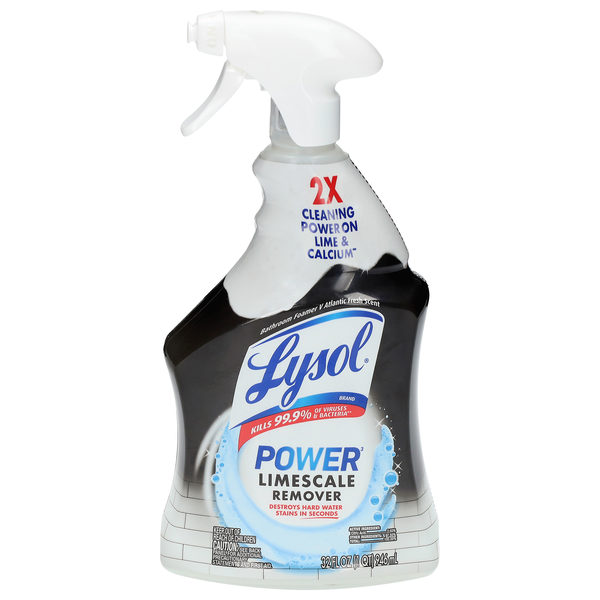 Lysol Power3 Atlantic Fresh Scent Limescale Remover Trigger Spray