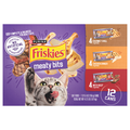 Friskies Meaty Bits Variety Pack Adult Wet Cat Food - 12 ct
