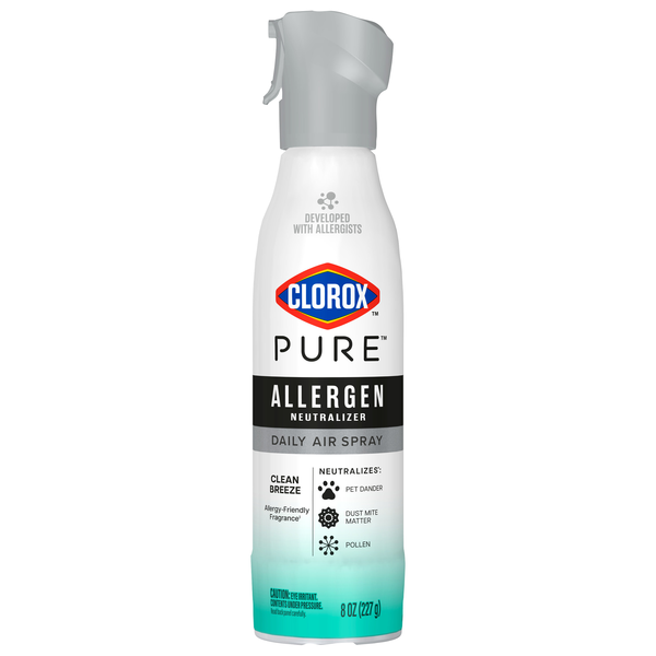 Clorox Pure Allergen Neutralizer Clean Breeze Daily Air Spray