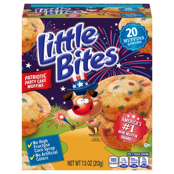 Entenmann's Little Bites Party Cake Mini Muffins - 5 ct