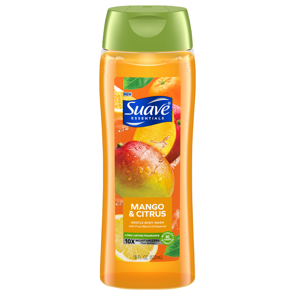 Suave Essentials Mango & Citrus Gentle Body Wash