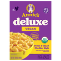 Annie's Vegan Mac Deluxe Rich & Creamy Shells & Vegan Cheddar