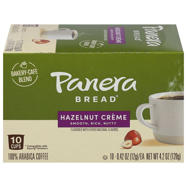 Panera Bread Hazelnut Creme Single Serve Coffee Cups